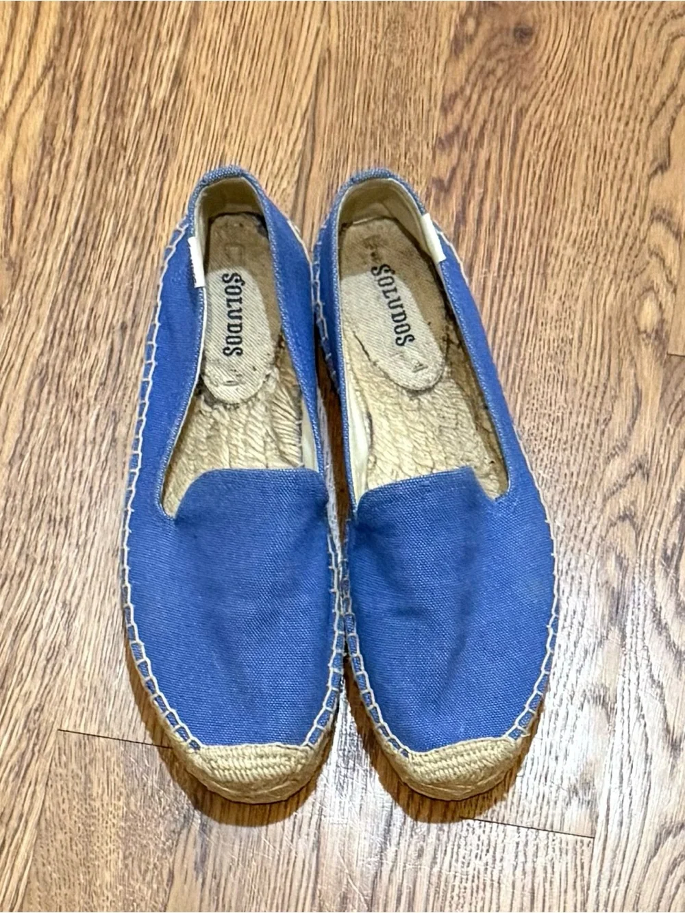 Soludos Men's Navy Canvas Espadrilles